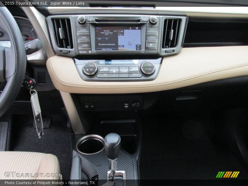 Super White / Latte 2015 Toyota RAV4 XLE