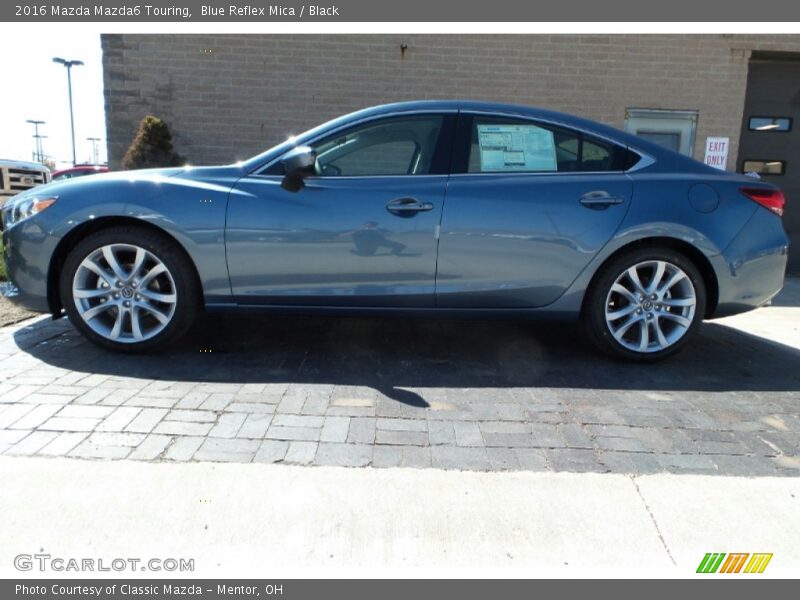 Blue Reflex Mica / Black 2016 Mazda Mazda6 Touring