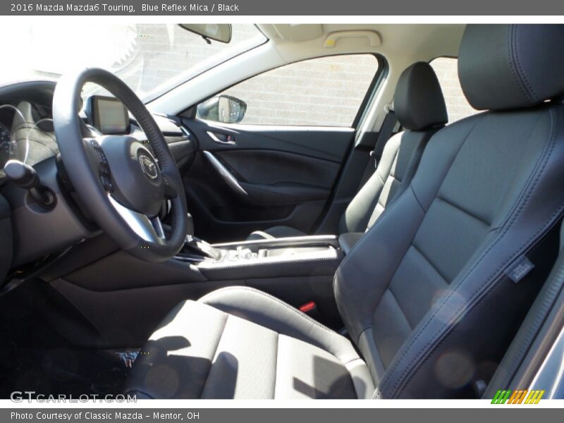 Blue Reflex Mica / Black 2016 Mazda Mazda6 Touring
