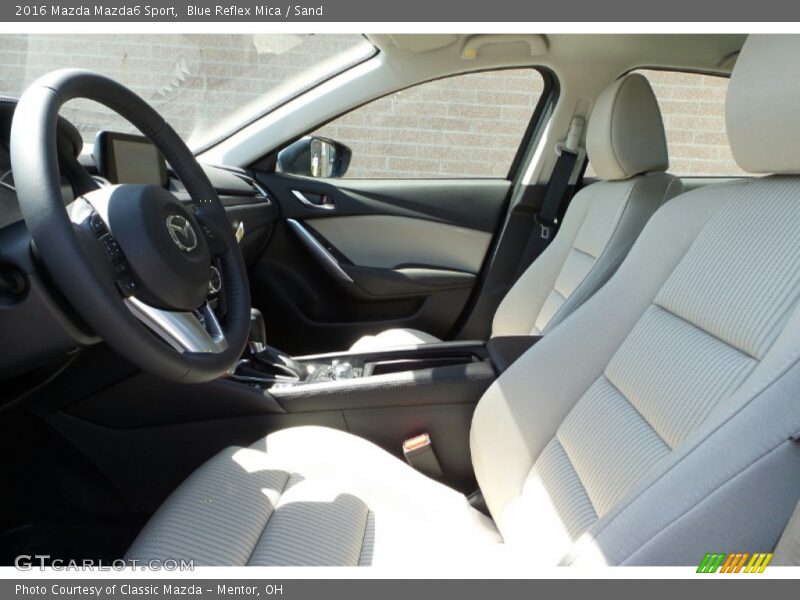 Blue Reflex Mica / Sand 2016 Mazda Mazda6 Sport