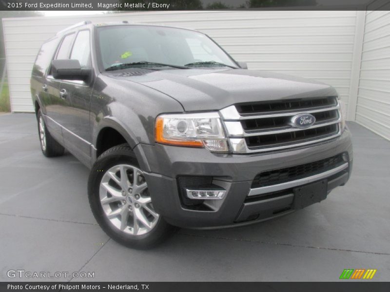 Magnetic Metallic / Ebony 2015 Ford Expedition Limited