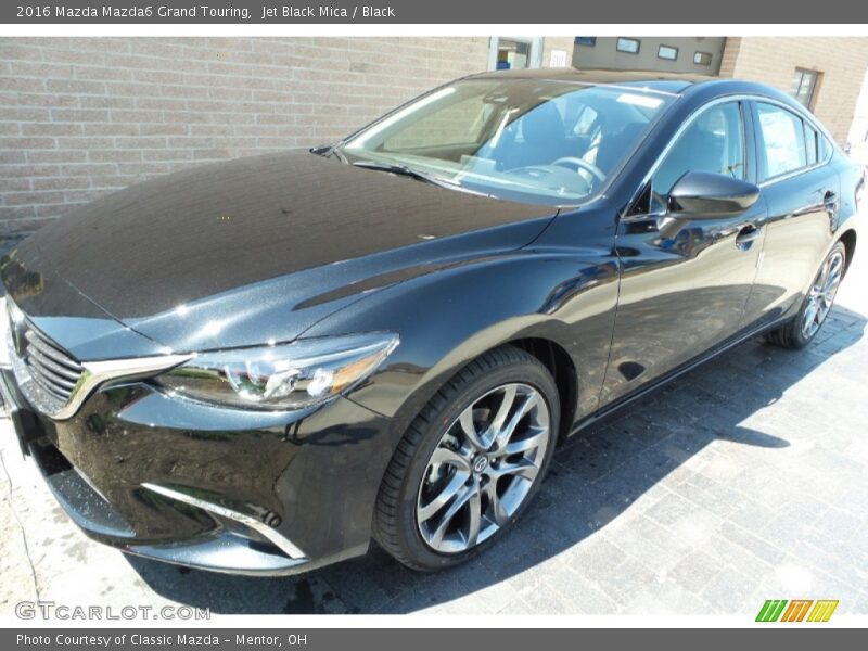 Jet Black Mica / Black 2016 Mazda Mazda6 Grand Touring