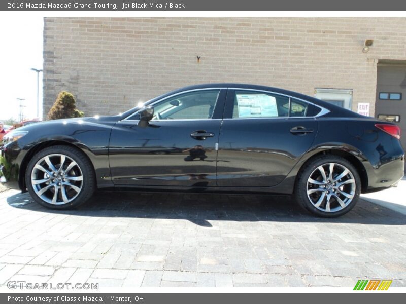 Jet Black Mica / Black 2016 Mazda Mazda6 Grand Touring