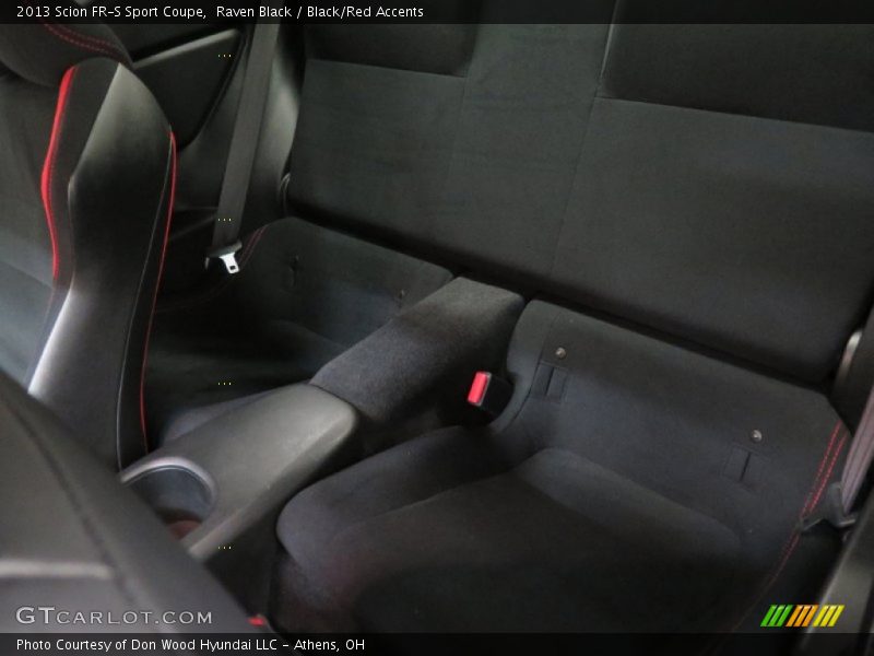 Raven Black / Black/Red Accents 2013 Scion FR-S Sport Coupe