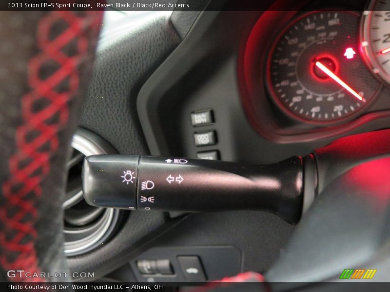 Raven Black / Black/Red Accents 2013 Scion FR-S Sport Coupe