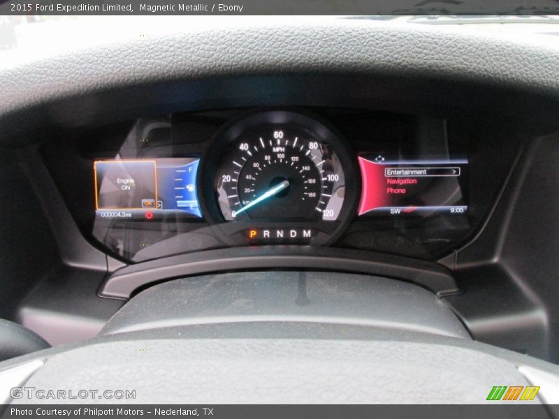 Magnetic Metallic / Ebony 2015 Ford Expedition Limited