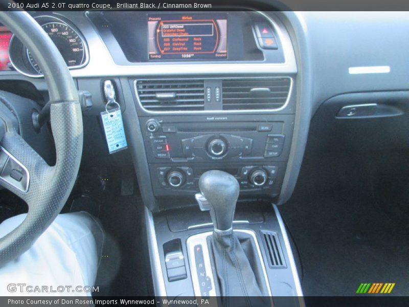 Brilliant Black / Cinnamon Brown 2010 Audi A5 2.0T quattro Coupe