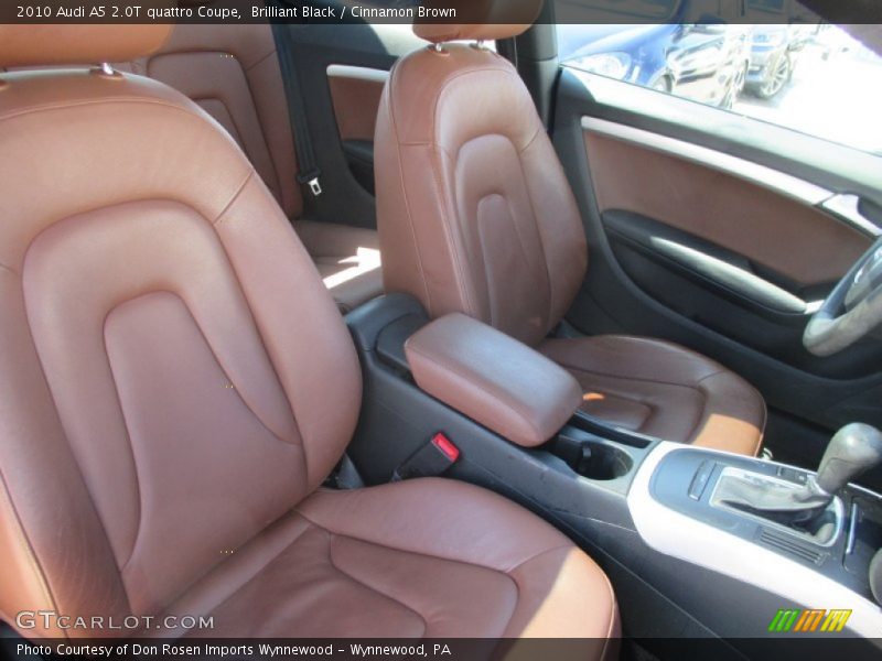 Brilliant Black / Cinnamon Brown 2010 Audi A5 2.0T quattro Coupe