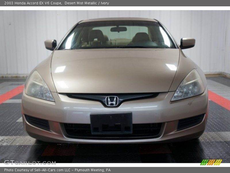 Desert Mist Metallic / Ivory 2003 Honda Accord EX V6 Coupe