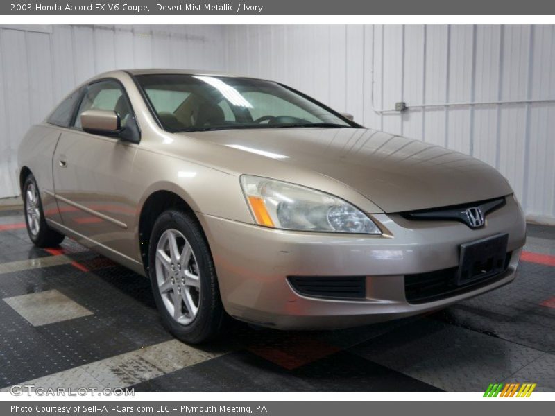 Front 3/4 View of 2003 Accord EX V6 Coupe