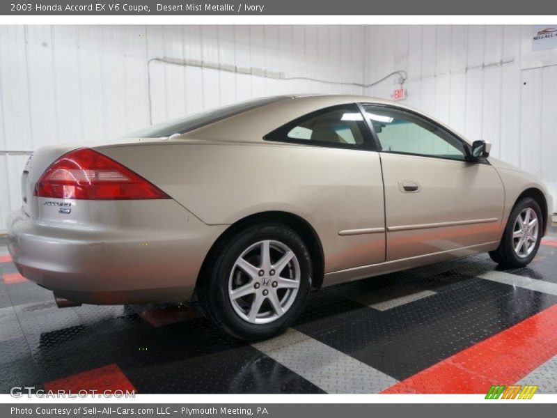 Desert Mist Metallic / Ivory 2003 Honda Accord EX V6 Coupe