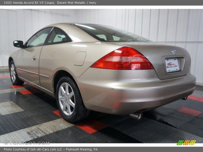 Desert Mist Metallic / Ivory 2003 Honda Accord EX V6 Coupe