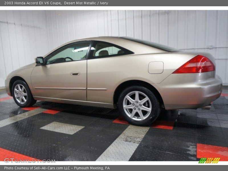 Desert Mist Metallic / Ivory 2003 Honda Accord EX V6 Coupe