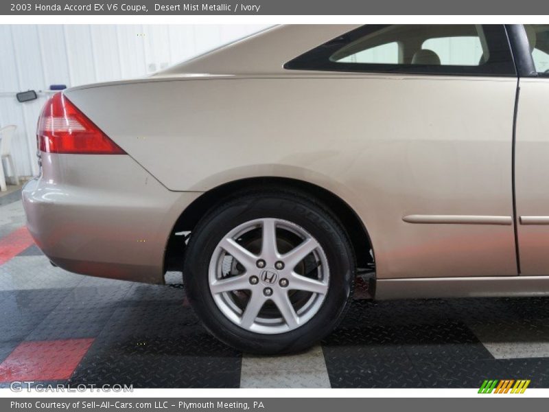 Desert Mist Metallic / Ivory 2003 Honda Accord EX V6 Coupe