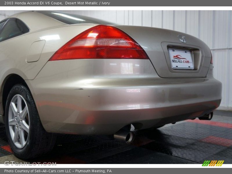 Desert Mist Metallic / Ivory 2003 Honda Accord EX V6 Coupe