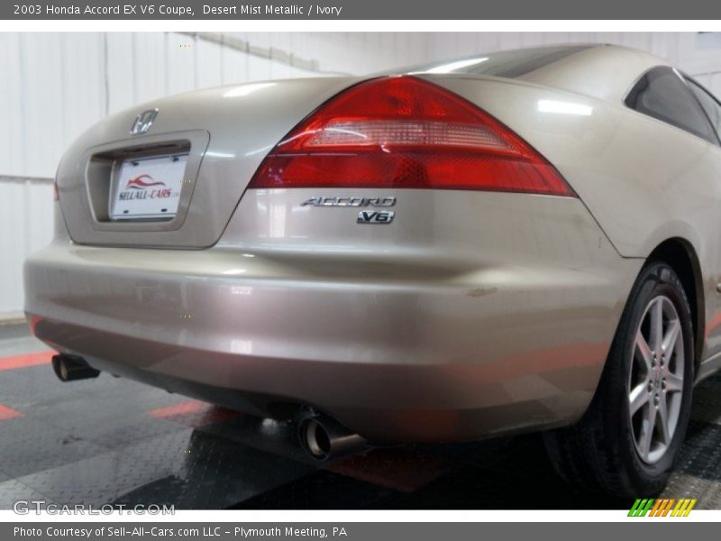 Desert Mist Metallic / Ivory 2003 Honda Accord EX V6 Coupe