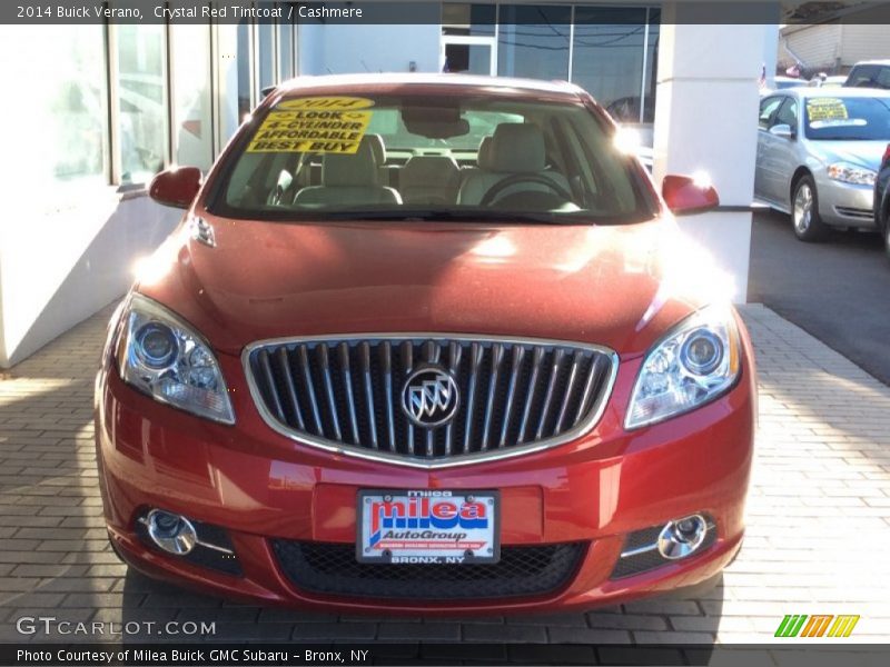 Crystal Red Tintcoat / Cashmere 2014 Buick Verano