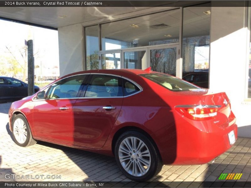 Crystal Red Tintcoat / Cashmere 2014 Buick Verano