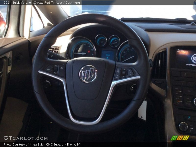 Crystal Red Tintcoat / Cashmere 2014 Buick Verano