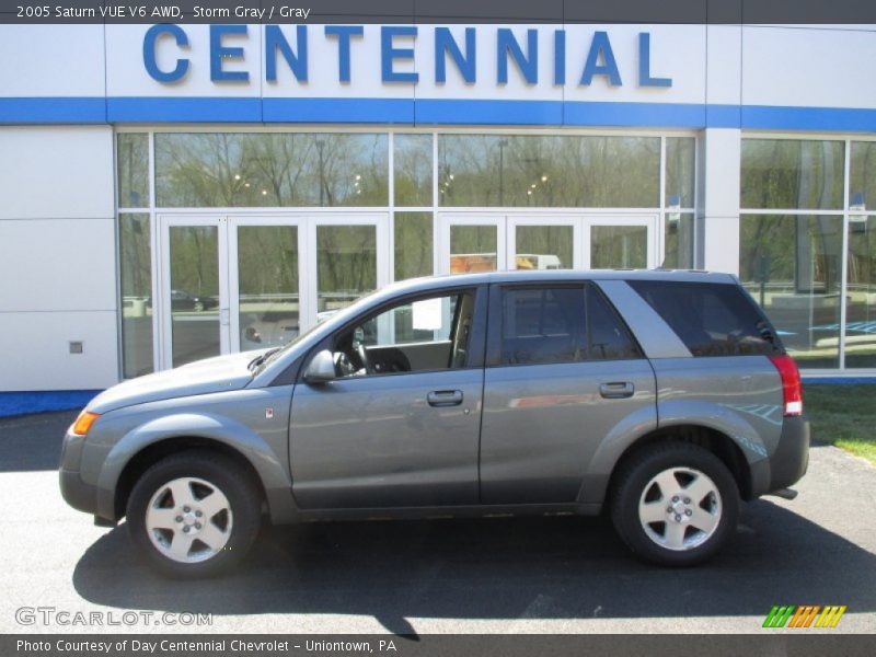 Storm Gray / Gray 2005 Saturn VUE V6 AWD