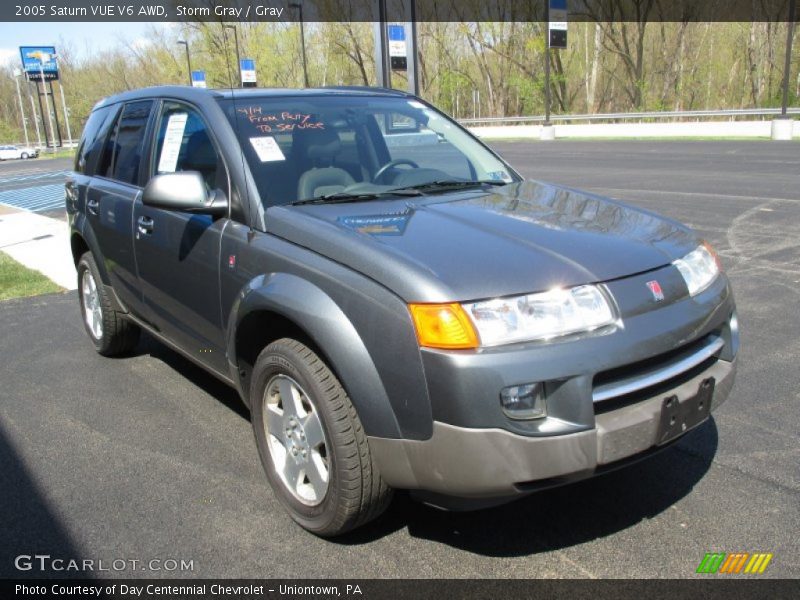 Storm Gray / Gray 2005 Saturn VUE V6 AWD