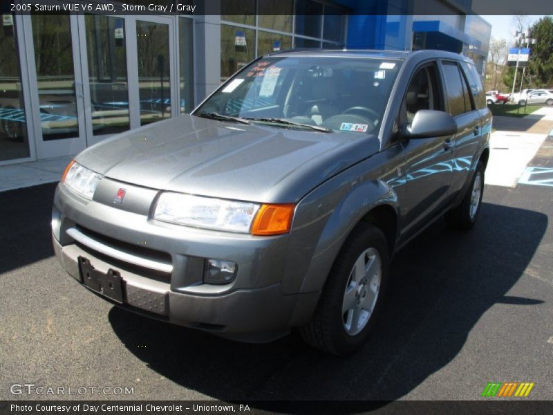 Storm Gray / Gray 2005 Saturn VUE V6 AWD