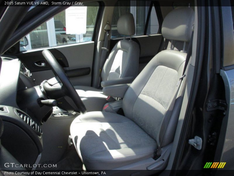 Storm Gray / Gray 2005 Saturn VUE V6 AWD
