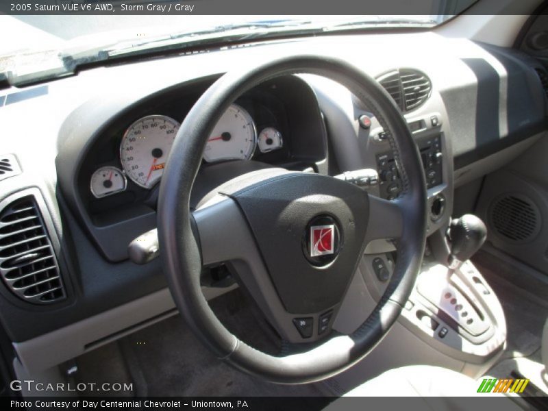 Storm Gray / Gray 2005 Saturn VUE V6 AWD