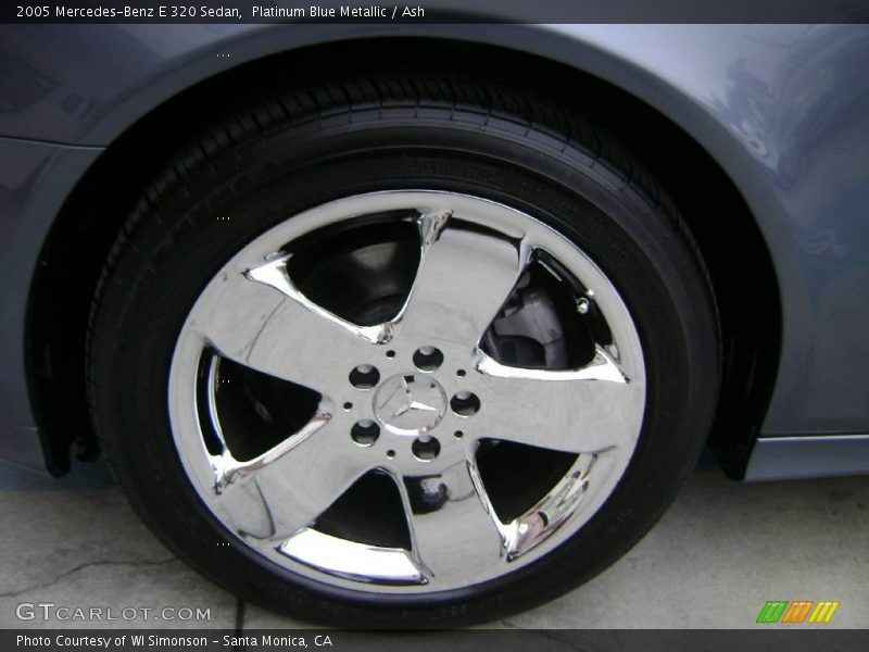 Platinum Blue Metallic / Ash 2005 Mercedes-Benz E 320 Sedan