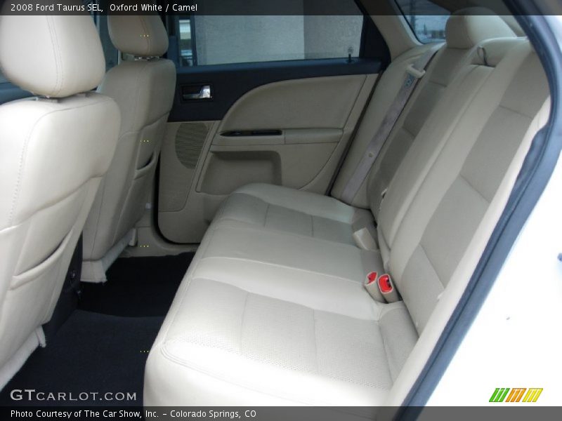 Oxford White / Camel 2008 Ford Taurus SEL