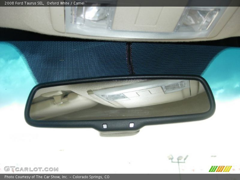 Oxford White / Camel 2008 Ford Taurus SEL