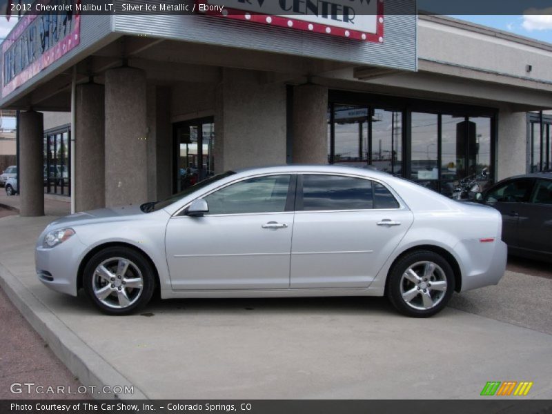 Silver Ice Metallic / Ebony 2012 Chevrolet Malibu LT