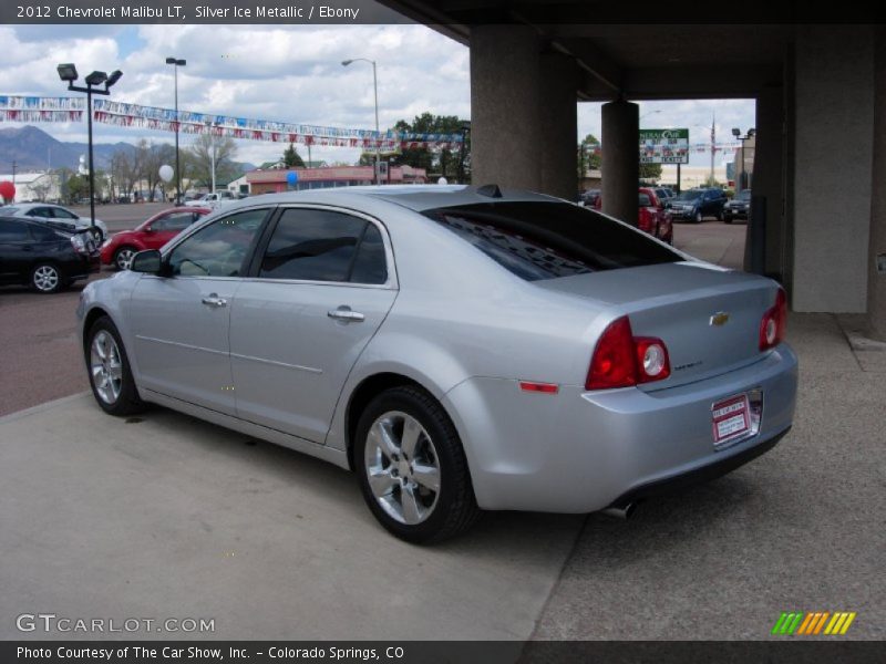 Silver Ice Metallic / Ebony 2012 Chevrolet Malibu LT