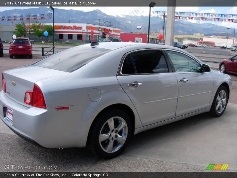 Silver Ice Metallic / Ebony 2012 Chevrolet Malibu LT