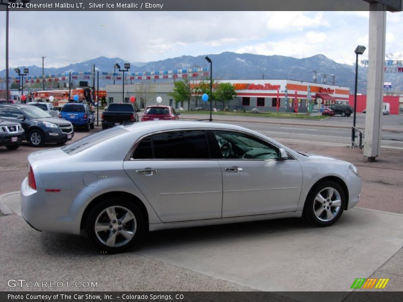Silver Ice Metallic / Ebony 2012 Chevrolet Malibu LT