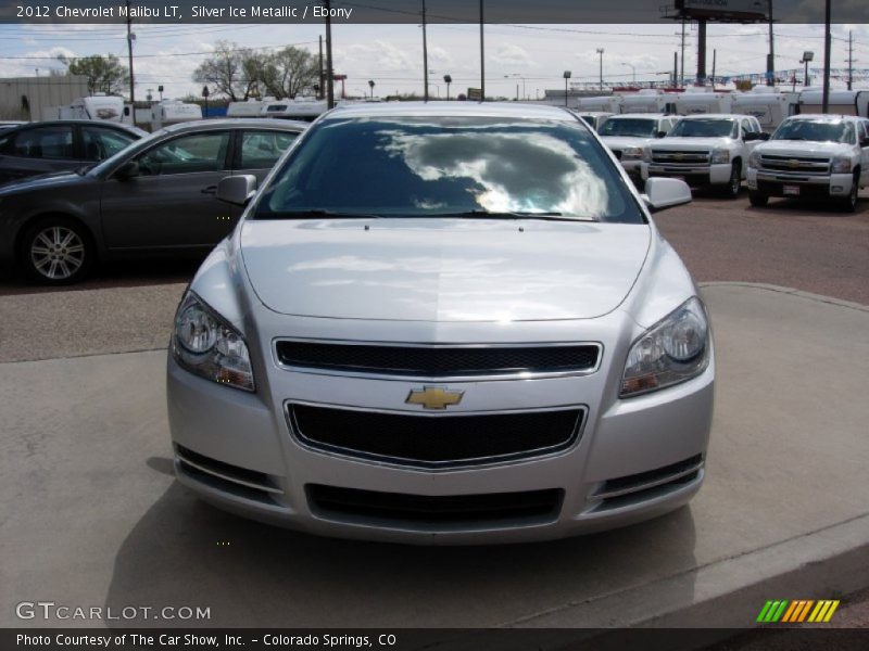 Silver Ice Metallic / Ebony 2012 Chevrolet Malibu LT