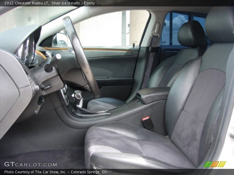 Silver Ice Metallic / Ebony 2012 Chevrolet Malibu LT