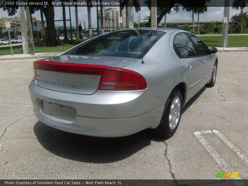 Bright Silver Metallic / Dark Slate Gray 2003 Dodge Intrepid SE