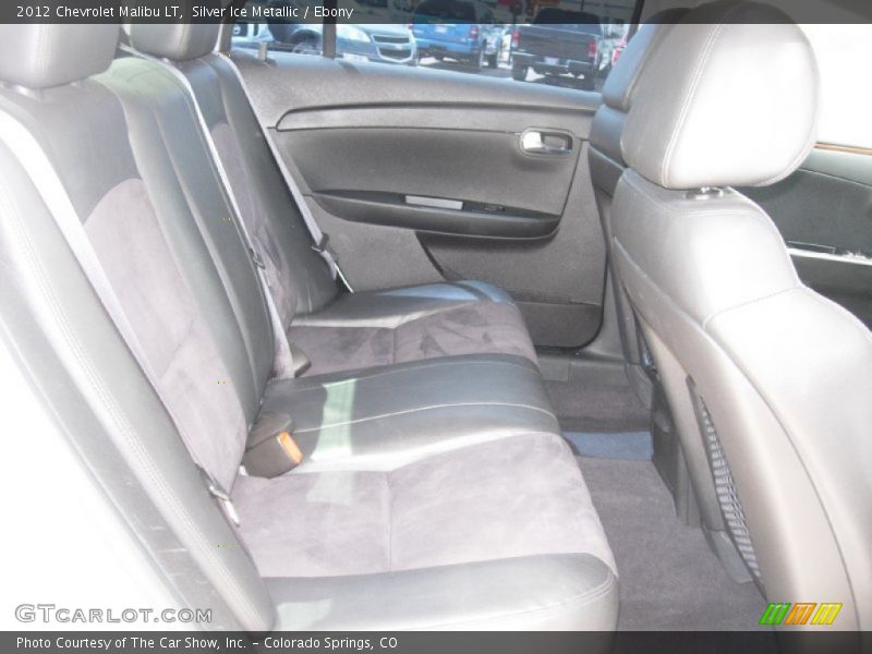 Silver Ice Metallic / Ebony 2012 Chevrolet Malibu LT