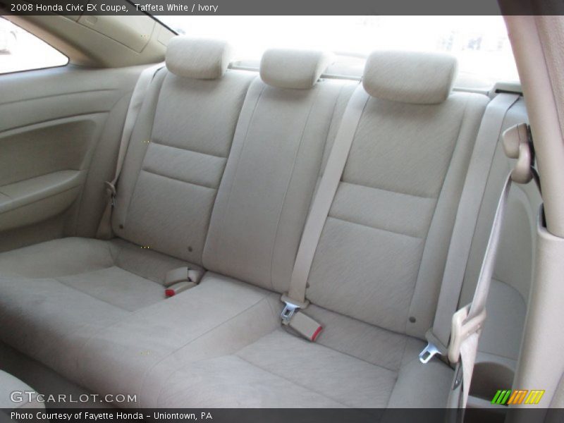 Taffeta White / Ivory 2008 Honda Civic EX Coupe