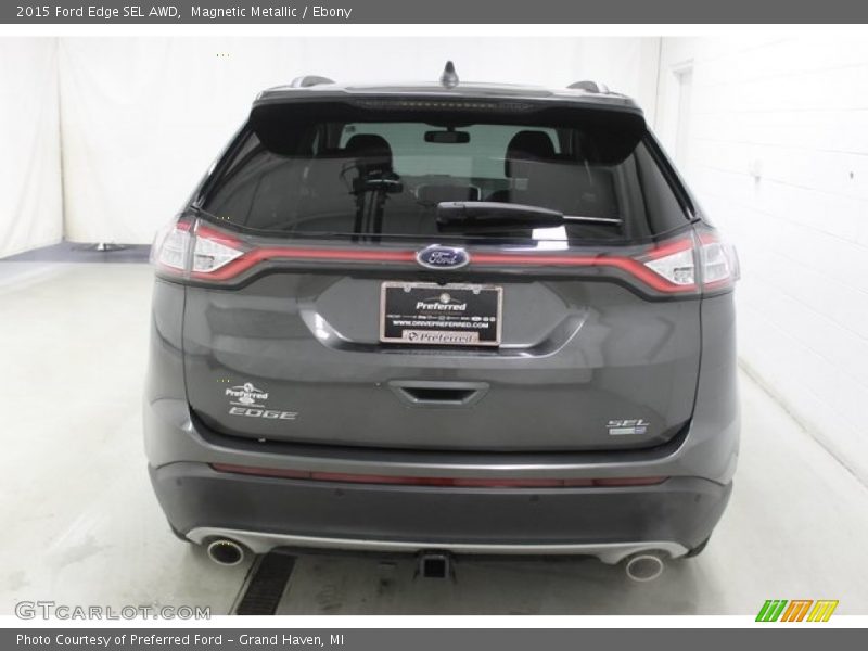 Magnetic Metallic / Ebony 2015 Ford Edge SEL AWD