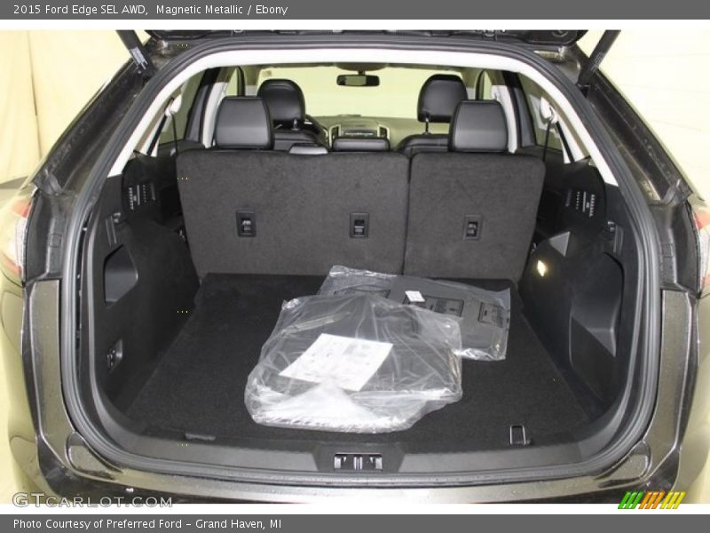 Magnetic Metallic / Ebony 2015 Ford Edge SEL AWD