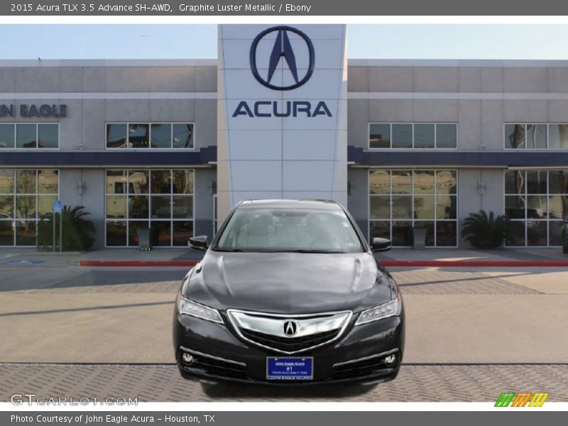 Graphite Luster Metallic / Ebony 2015 Acura TLX 3.5 Advance SH-AWD