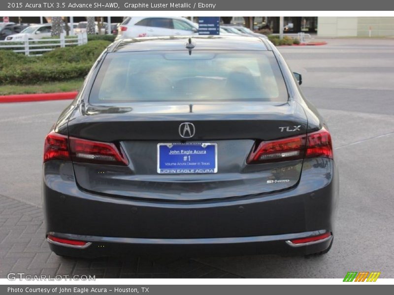 Graphite Luster Metallic / Ebony 2015 Acura TLX 3.5 Advance SH-AWD