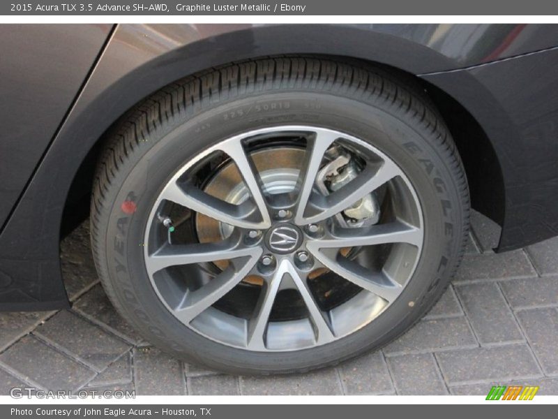 Graphite Luster Metallic / Ebony 2015 Acura TLX 3.5 Advance SH-AWD