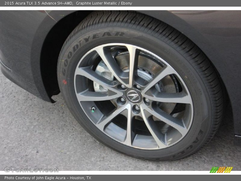 Graphite Luster Metallic / Ebony 2015 Acura TLX 3.5 Advance SH-AWD