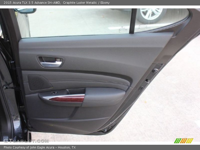 Graphite Luster Metallic / Ebony 2015 Acura TLX 3.5 Advance SH-AWD
