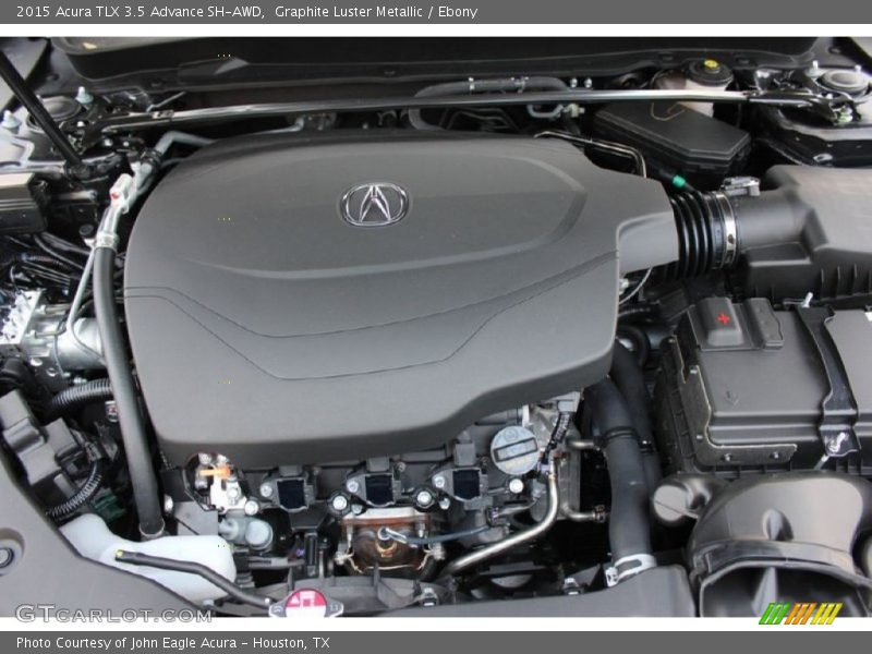 Graphite Luster Metallic / Ebony 2015 Acura TLX 3.5 Advance SH-AWD