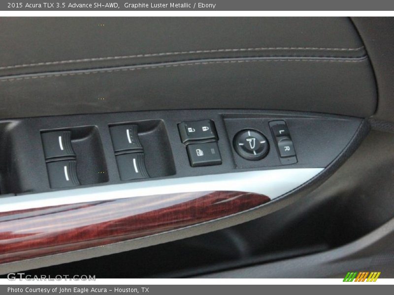 Graphite Luster Metallic / Ebony 2015 Acura TLX 3.5 Advance SH-AWD