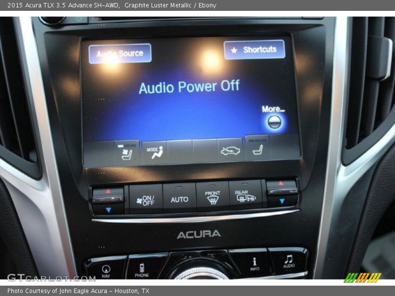 Graphite Luster Metallic / Ebony 2015 Acura TLX 3.5 Advance SH-AWD
